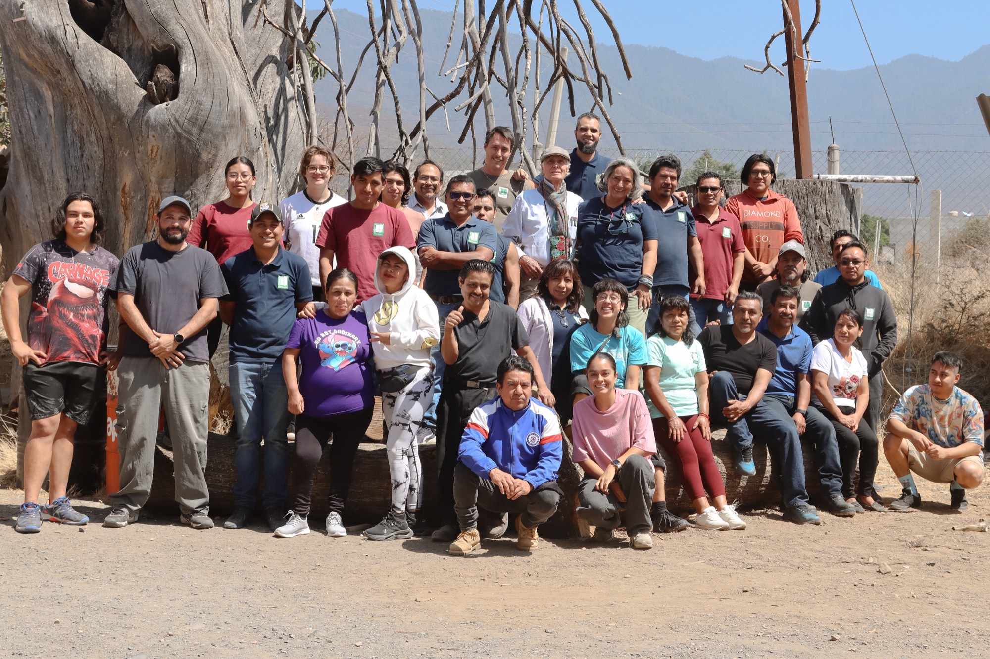 The Carpintería Huayapam team in the workshop