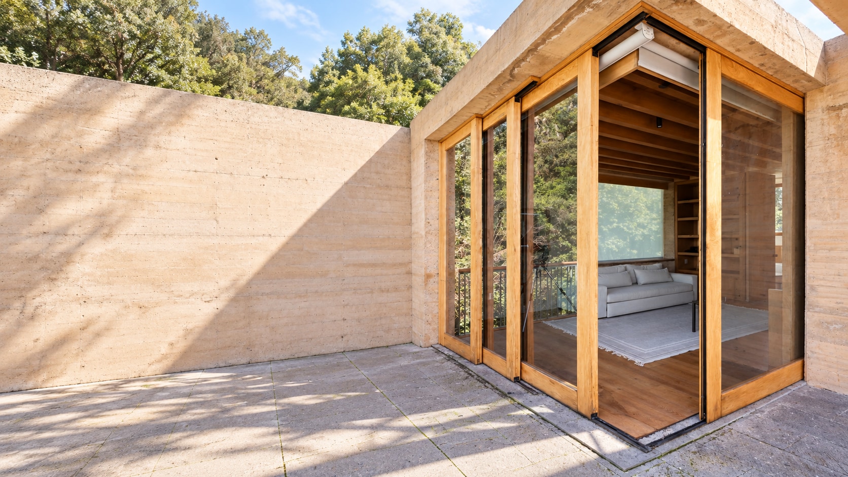 Ventanas y celosías de madera