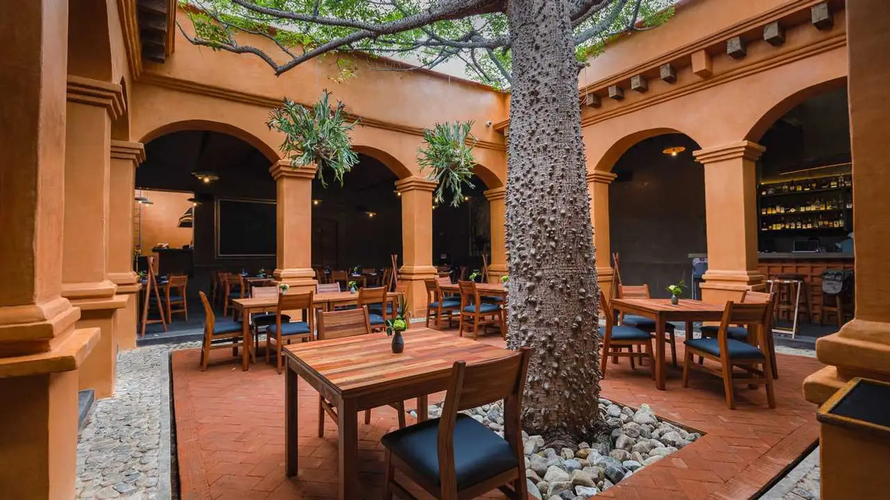 Bacanora: Tzalam tables and chairs