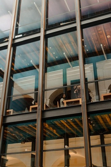 Centro Cultural San Pablo: Wood beams